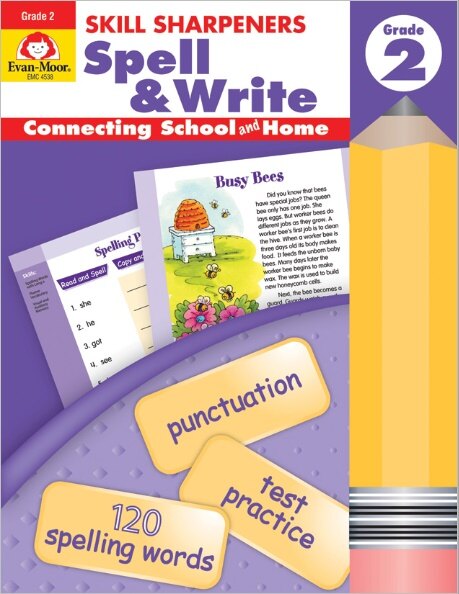 [Evan-Moor] Skill Sharpeners Spell & Write 2 (Paperback)