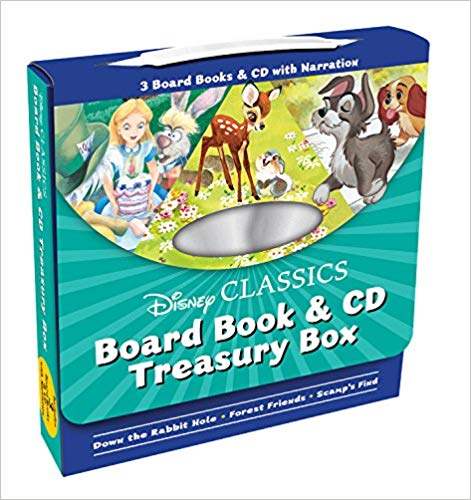 Disney Classics Board Book & CD Treasury Box [With 3 Audio CDs]