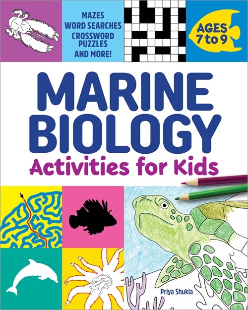 [POD] Marine Biology Activities for Kids: Mazes, Word Searches, Crossword Puzzles, and More! (Paperback)